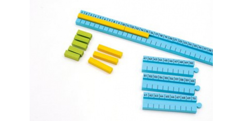Numicon brojevna staza za Cuisenairove štapiće 1 – 100 cm
