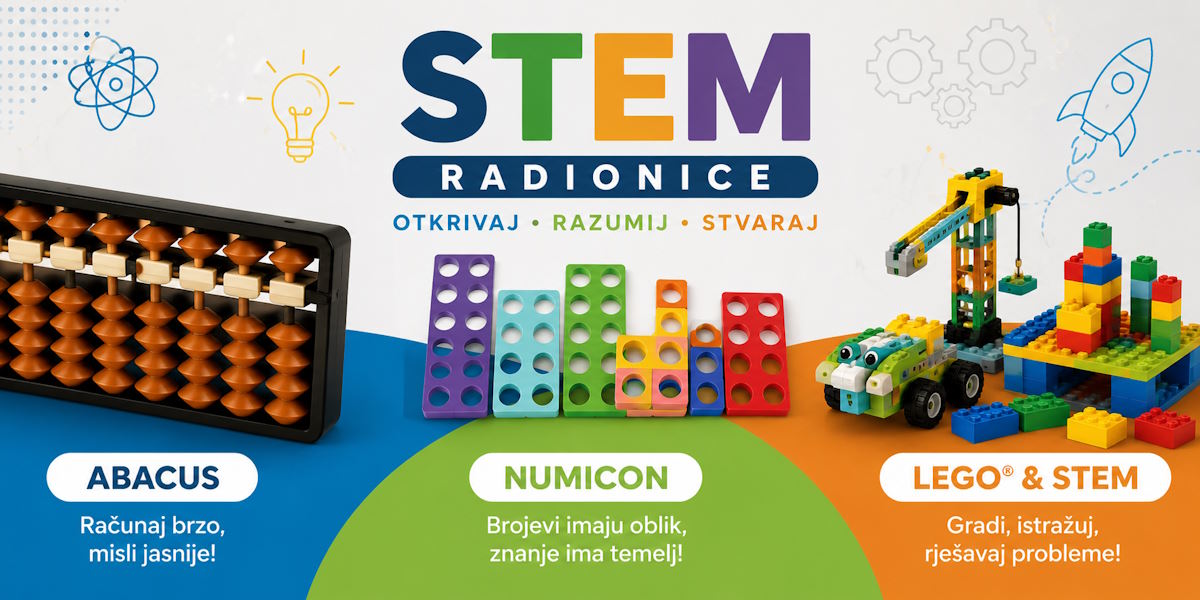 Uskoro: Abacus – Numicon – STEM